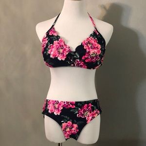 Floral bikini by Exhilaration.